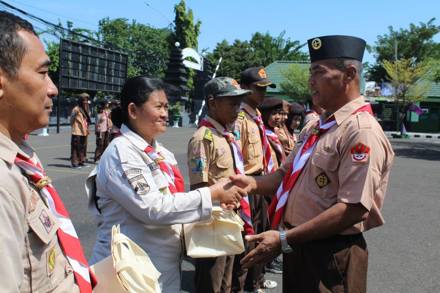 Kodim 0830/Surabaya Utara Resmi Tutup Persami Pramuka Saka Wira Kartika
