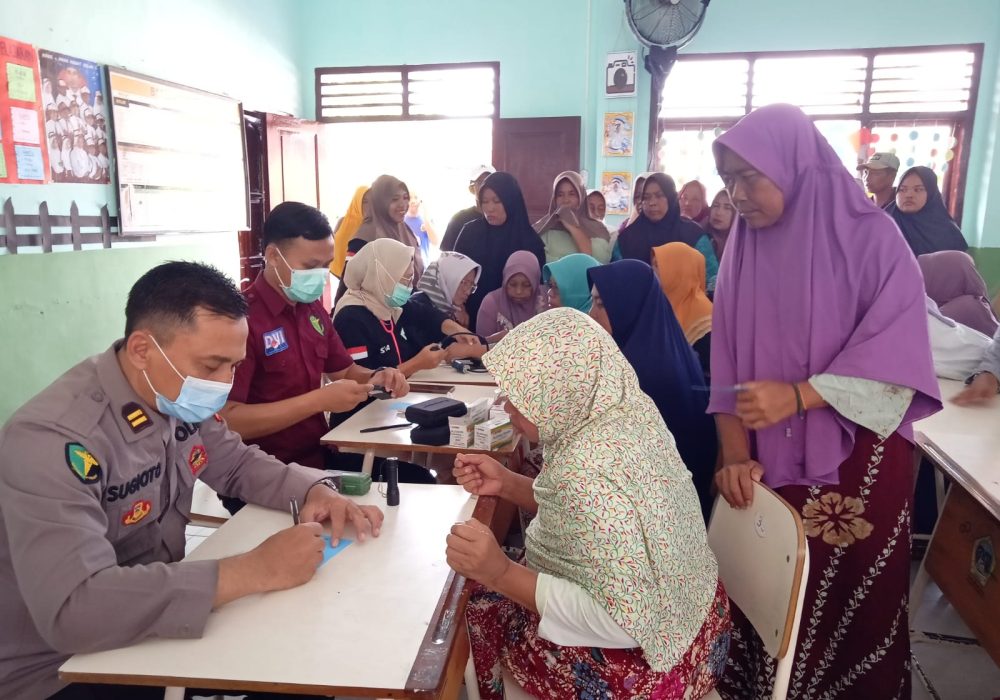 Polres Gresik Bantu Alat Dengar dan Gelar Pemeriksaan Audiometri dalam Rangka Hari Bhayangkara ke-78