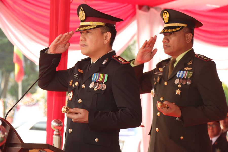 Peringatan Hari Bhayangkara ke-78 Polres Gresik Semangat Menuju Indonesia Emas dengan Semangat Transformasi Ekonomi yang Inklusif dan Berkelanjutan