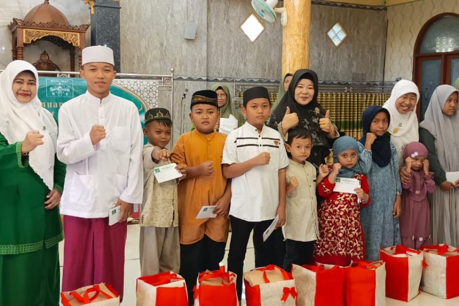 HJ Lilik Hidayati Ketua PAC Muslimat NU  Gelar Pertemuan Rutin PAC Muslimat dan Menyambut tahun Baru Islam 1446 H 