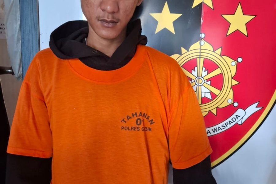 Polsek Gresik Kota Berhasil Amankan Tiga Pelaku Curanmor Beraksi di Pekelingan