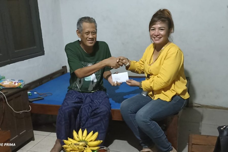 ASMIPA PEDULI, Bunda Shofi: Alhamdulillah Donasi Teman-teman Sudah Diberikan Pada Yang Berhak