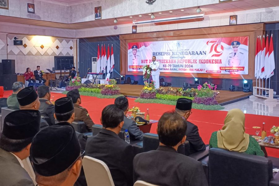 Resepsi Kenegaraan HUT Kemerdekaan RI ke 79 di Kabupaten Gresik