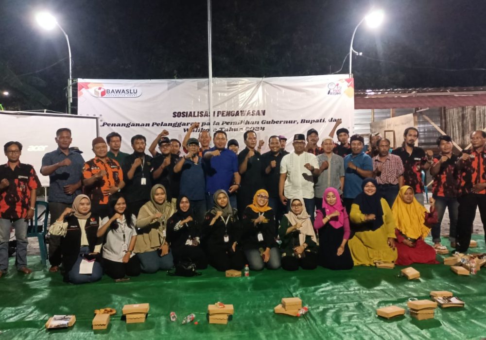 Cegah Potensi Pelanggaran Pilkada, Panwascam Pakal Ajak PP Pakal Dan PSHT Pakal Ikut Andil