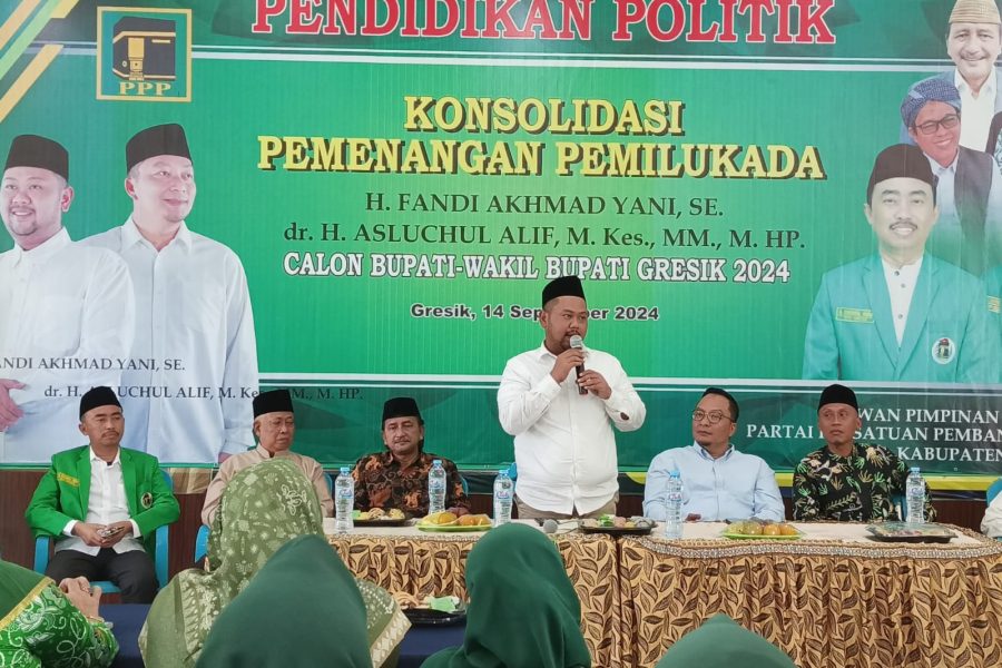 Komitmen Pasangan Gus – Dr Alief Program Untuk Masyarakat ,DPC PPP Gelar Konsilidasi Pemenangan Pemilukada