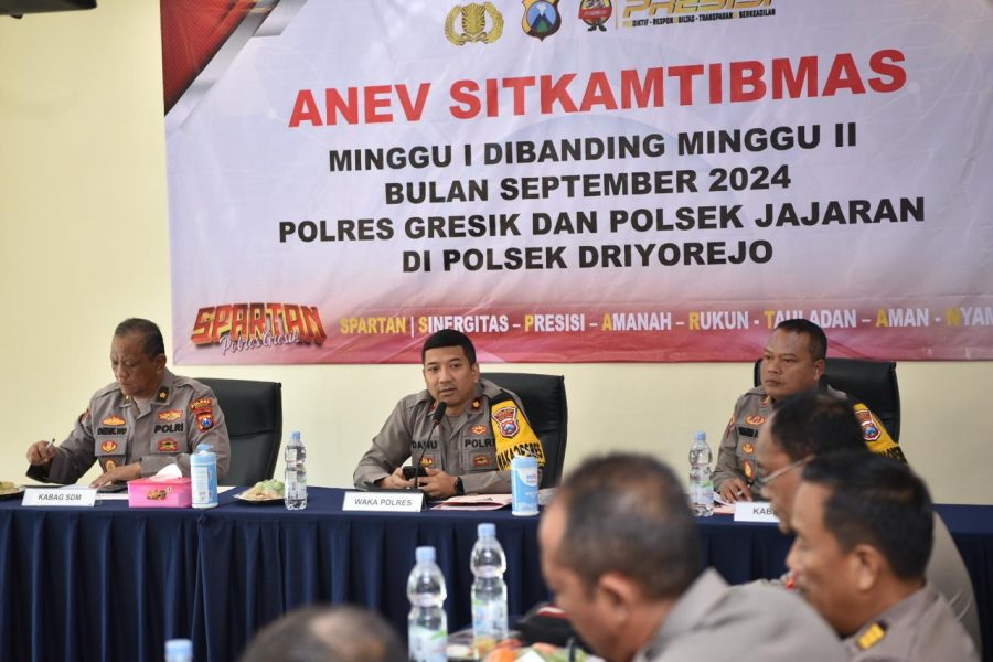 Polres Gresik Tingkatkan Upaya Keamanan Menjelang Pilkada Gresik 2024