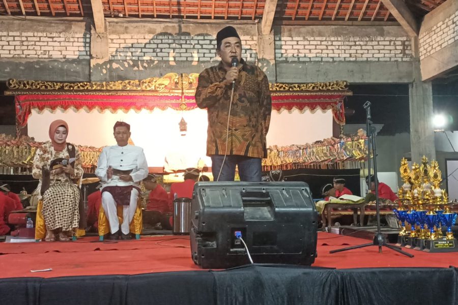 Desa Cerme Kidul Adakan Sedekah Bumi, Dimeriahkan  Oleh Campur Sari dan Wayang Kulit