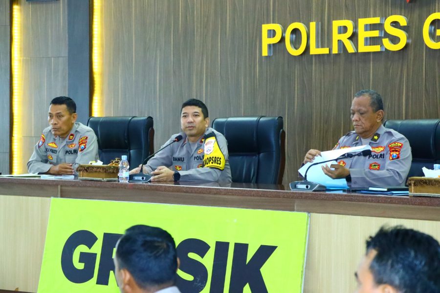 Polres Gresik Beri Arahan Bhabinkamtibmas dalam Mendukung Ketahanan Pangan dan Kesuksesan Pemilu Serentak 2024