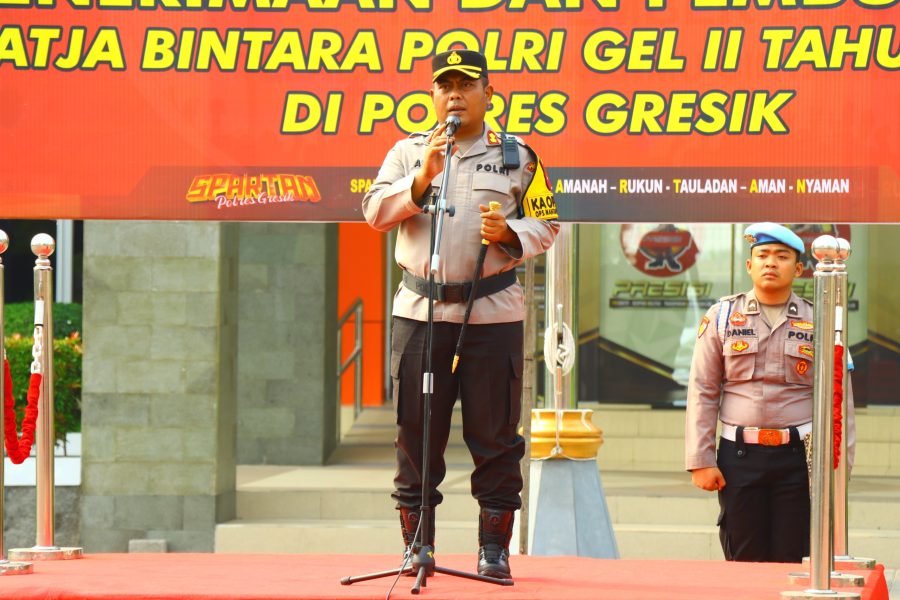 Latja Bintara Polri Gelombang II Tahun 2024 di Polres Gresik, Membentuk Pori Profesional dan Berintegritas