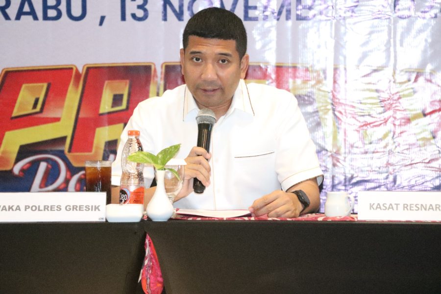 Satreskoba Polres Gresik Bersama BNN bentuk Duta Anti Narkoba Kuatkan Pertahanan Anak Muda dari Bahaya Narkoba
