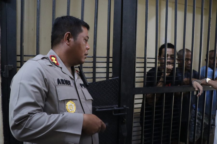 Kapolres Gresik Tinjau Langsung Kondisi Kesiapan Penjaga Tahanan