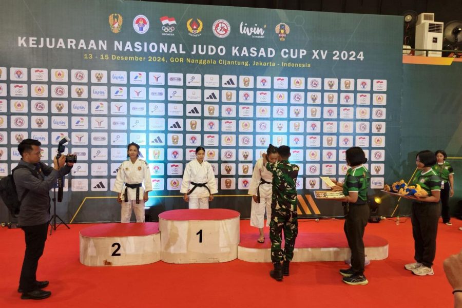 Bripda Maria Berlianda Harumkan Nama Polres Gresik di Kejuaraan Nasional Judo Kasad Cup XV 2024