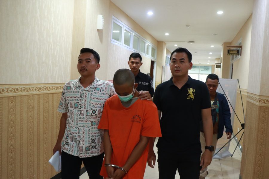 Polres Gresik Amankan Pelaku Asusila Anak di Bawah Umur