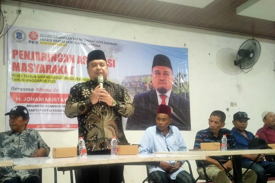Johari Mustawan Gelar Reses Di Pakal, Siap Bantu Masyarakat & Kawal Program Pemkot Untuk Kesejahteraan Masyarakat Surabaya
