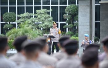 Kapolres Gresik Ingatkan Kebersihan Lingkungan dan Operasi Cipta Kondisi Jelang Ramadan